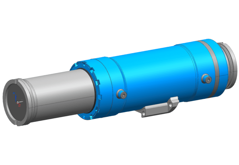Gas hydraulic damper