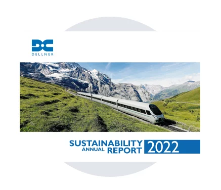 Download des Dellner Nachhaltigkeitsberichts für 2022
